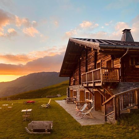 Chambres Et Tables D'Hotes Le Choton A Nono - Col Du Joly Beaufortain Отелюс Екстериор снимка