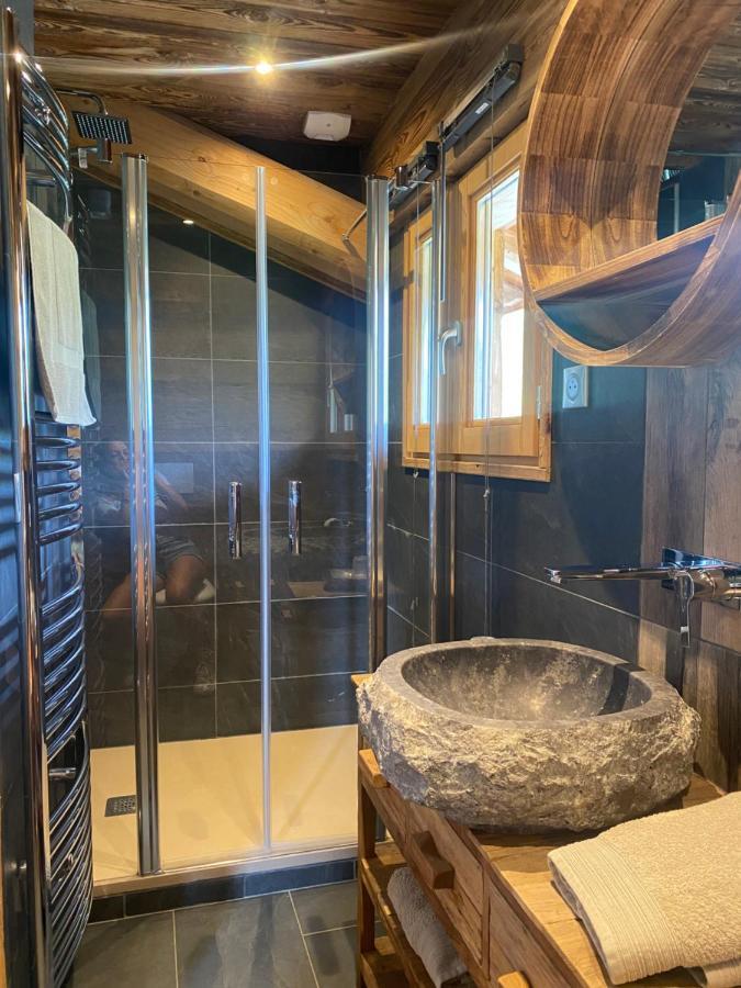 Chambres Et Tables D'Hotes Le Choton A Nono - Col Du Joly Beaufortain Отелюс Екстериор снимка